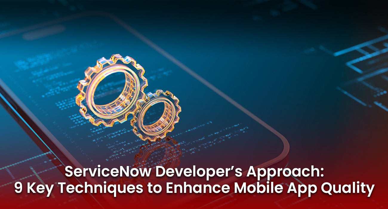 inMorphis: 9 Tips for ServiceNow Mobile App Development
